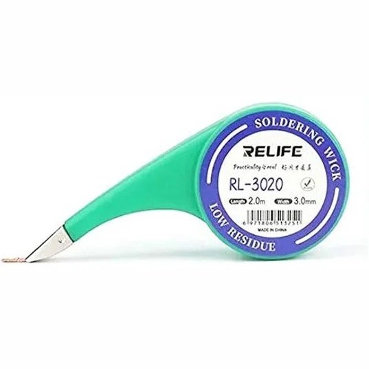 سیم قلع کش حلزونی ریلایف مدل RL3020 سایز ۳*۲ میلیمتر